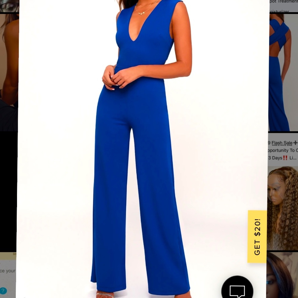NWT Lulus jumpsuit